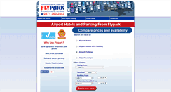 Desktop Screenshot of flypark.co.uk