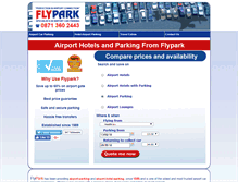 Tablet Screenshot of flypark.co.uk