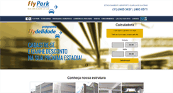 Desktop Screenshot of flypark.com.br