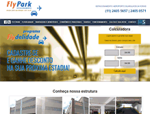 Tablet Screenshot of flypark.com.br